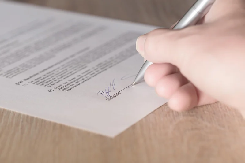 Les différents types de PO sign